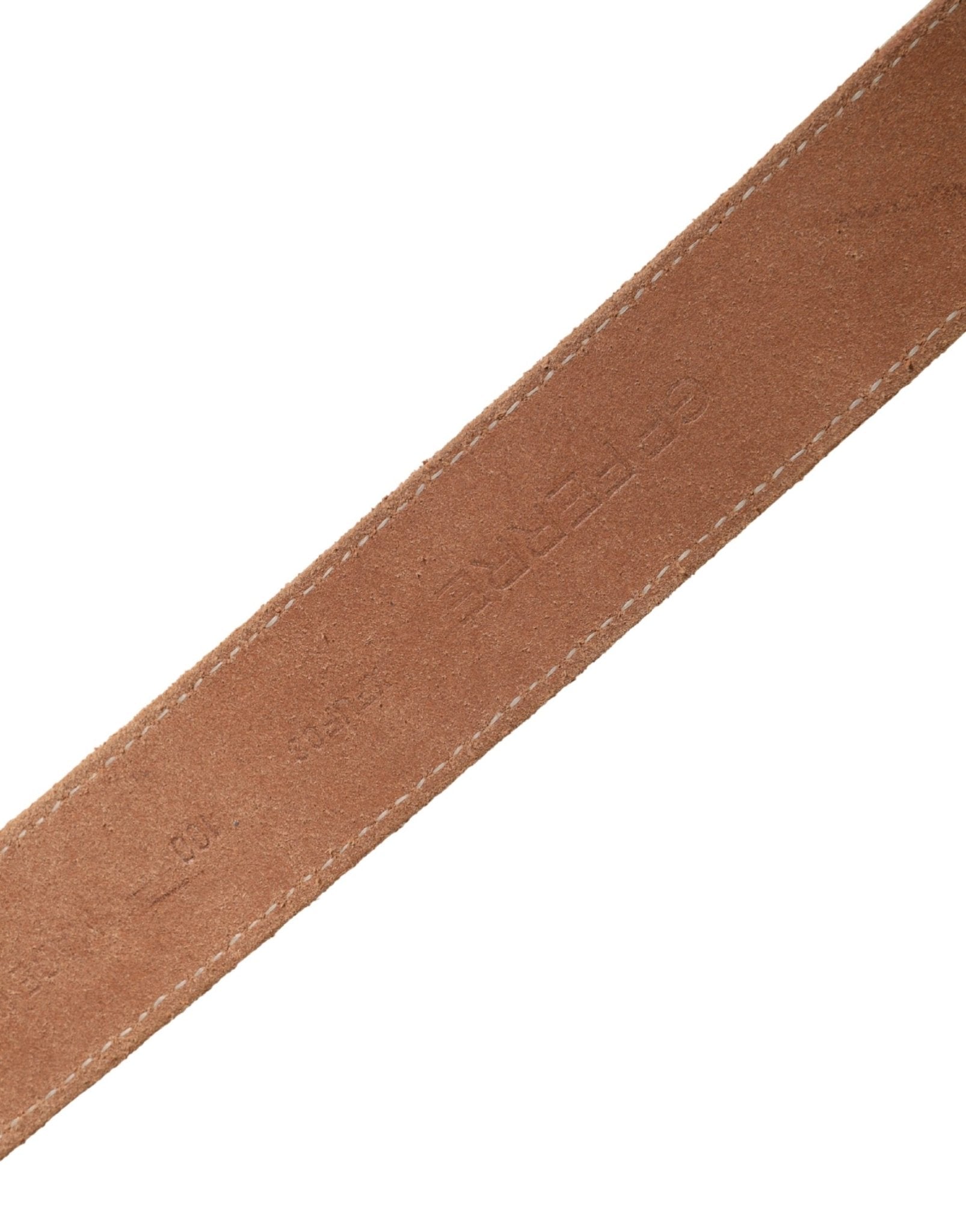 GF Ferre Men Beige Canvas Silver Metal Buckle Cintura Belt - RIMODA
