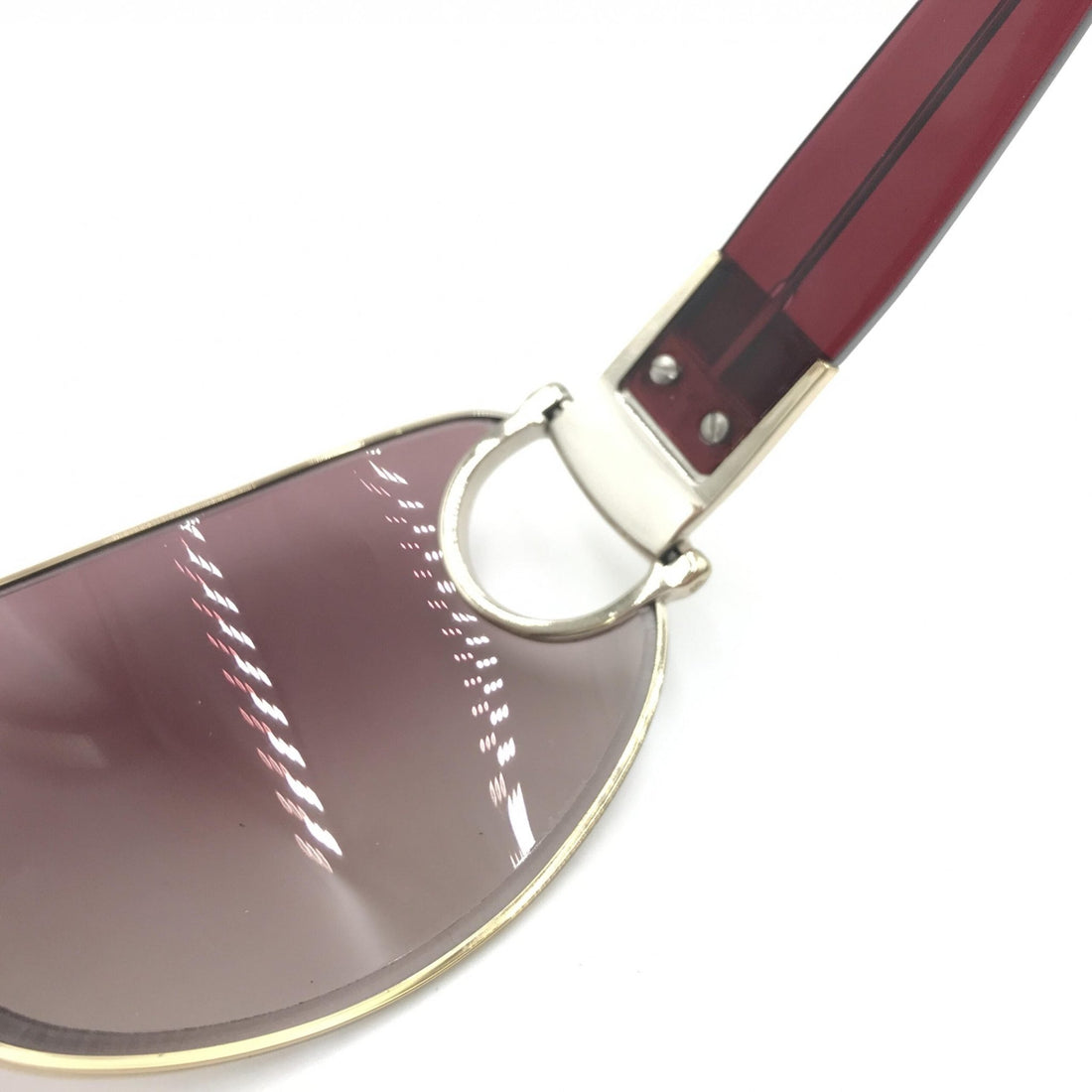 Gucci Aviator Horsebit Sunglasses With Tinted Lenses - RIMODA