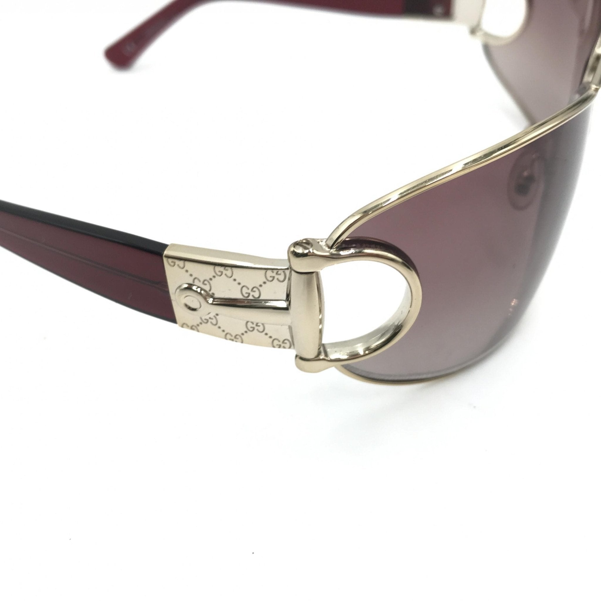 Gucci Aviator Horsebit Sunglasses With Tinted Lenses - RIMODA