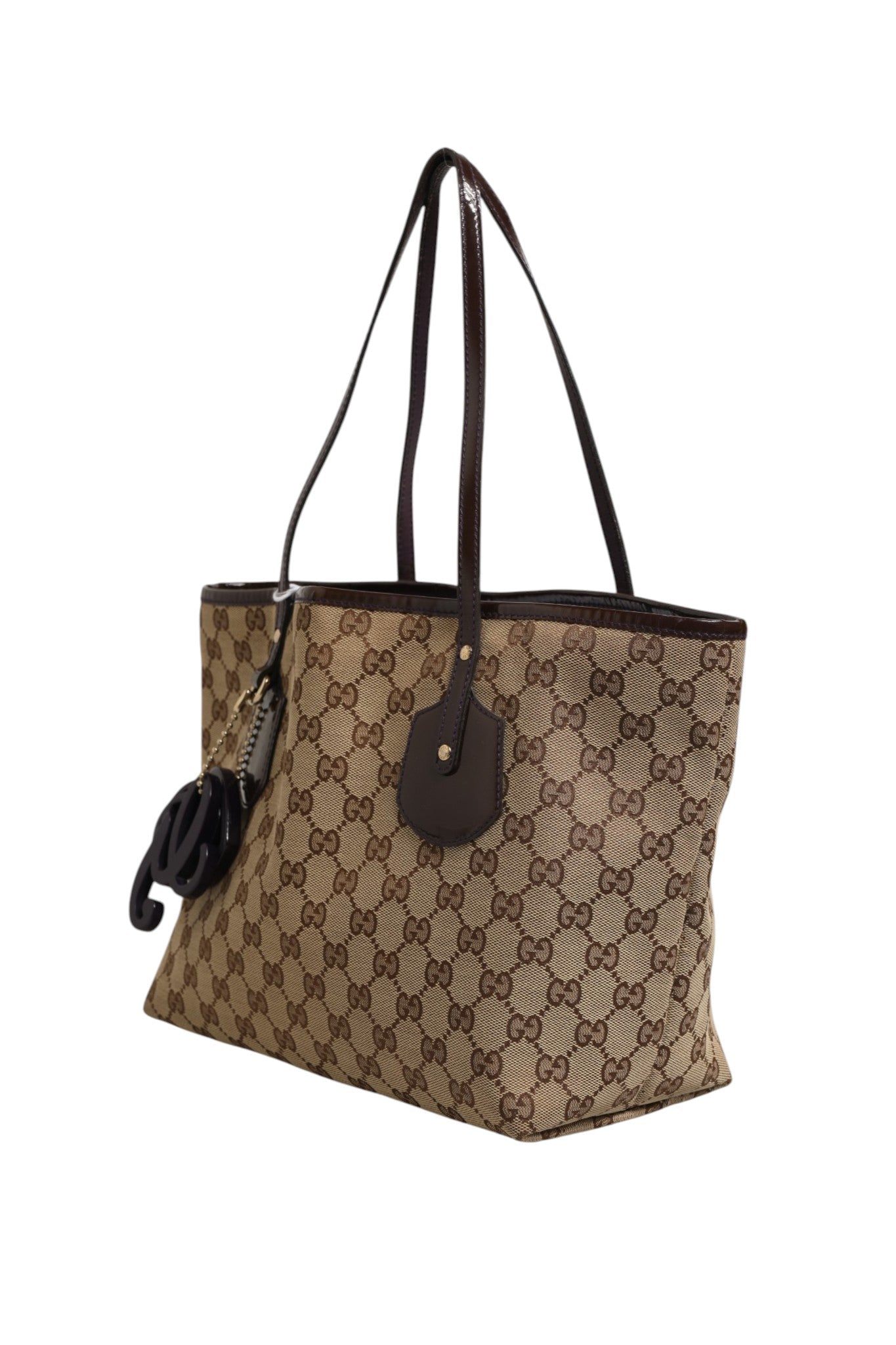 Gucci Beige Canvas Medium Jolie Charm Tote Bag - RIMODA