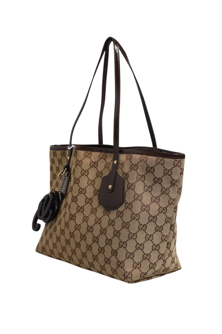 Gucci Beige Canvas Medium Jolie Charm Tote Bag - RIMODA