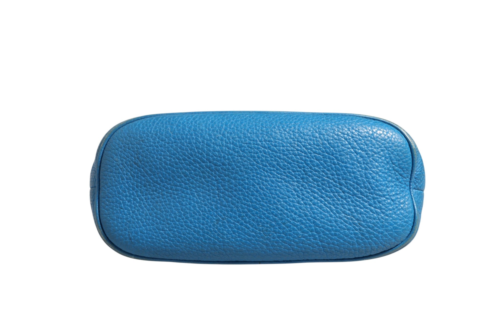 Gucci Blue Leather Dome Handbag - RIMODA