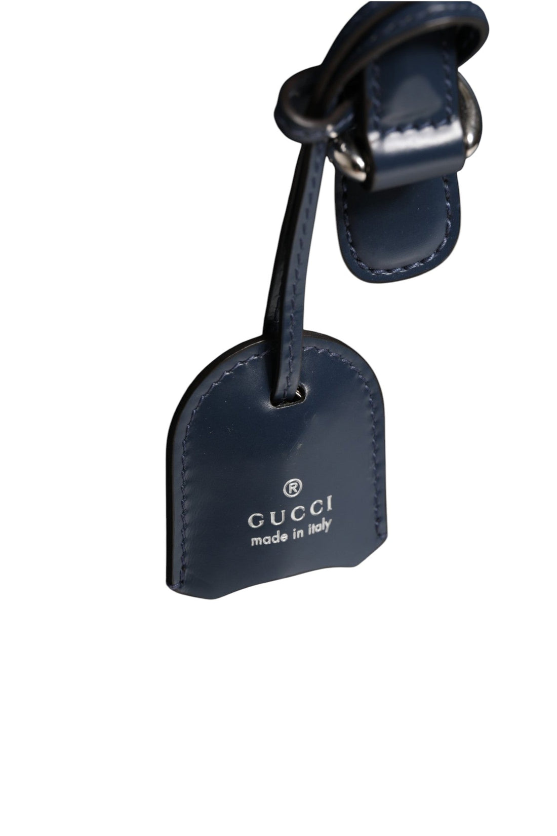 Gucci Blue Smooth Leather Lady Lock Shouler Bag - RIMODA