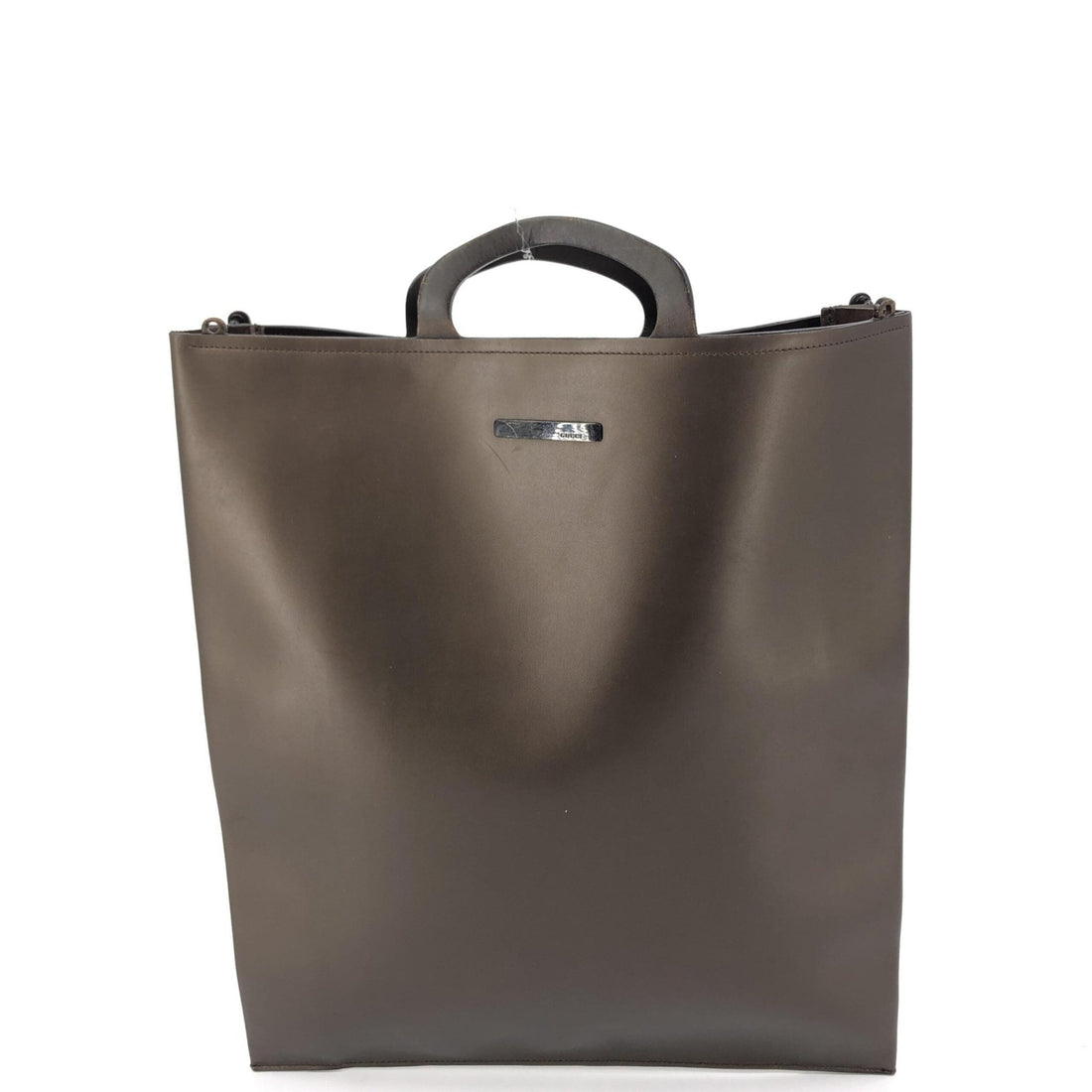 Gucci Brown Leather Handbag - RIMODA