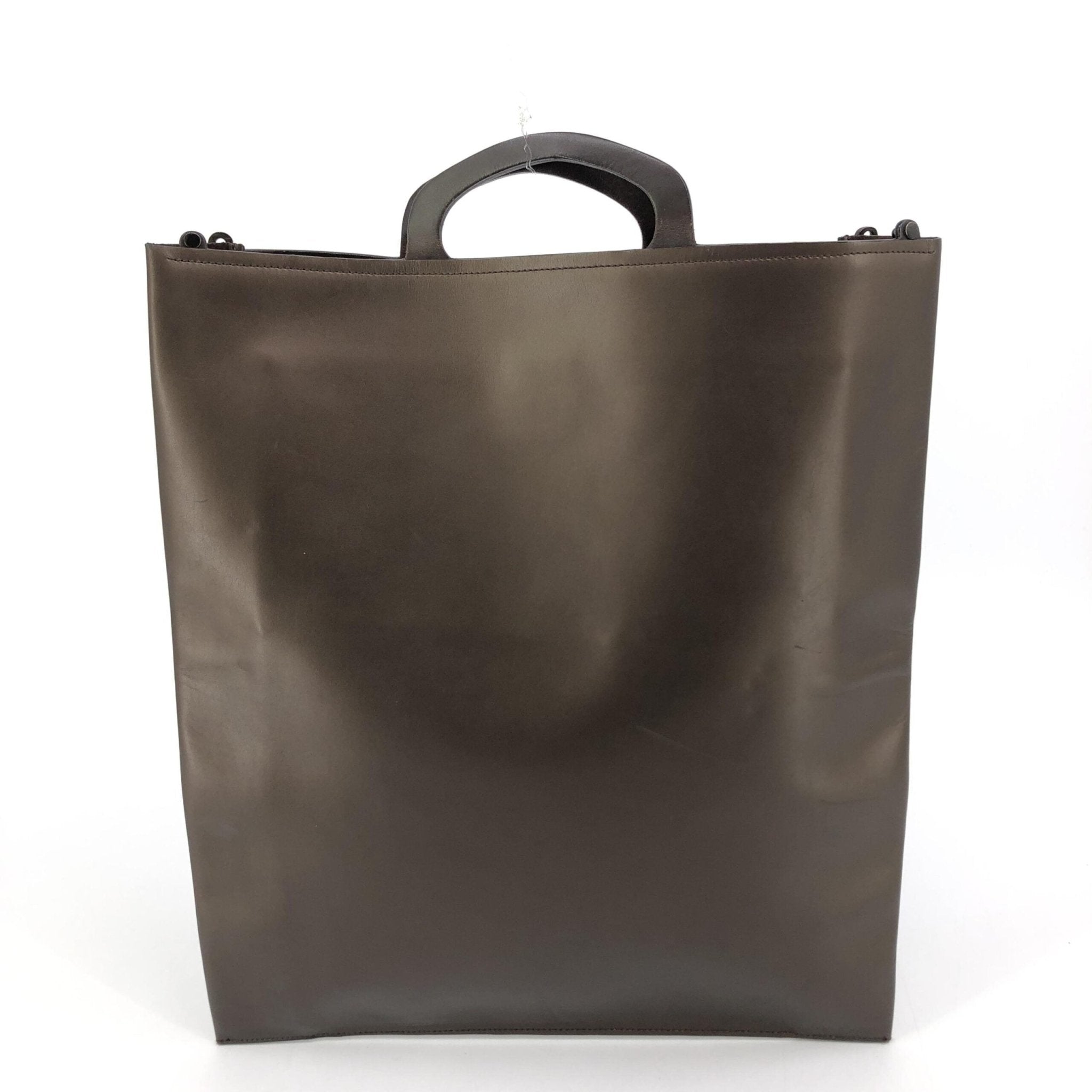 Gucci Brown Leather Handbag - RIMODA