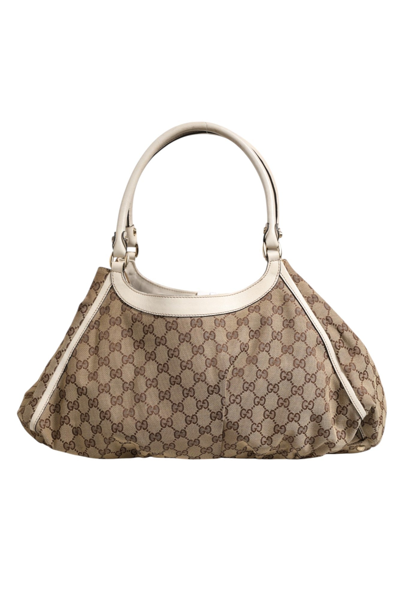 Gucci Canvas Abbey D Ring Shoulder Bag - RIMODA