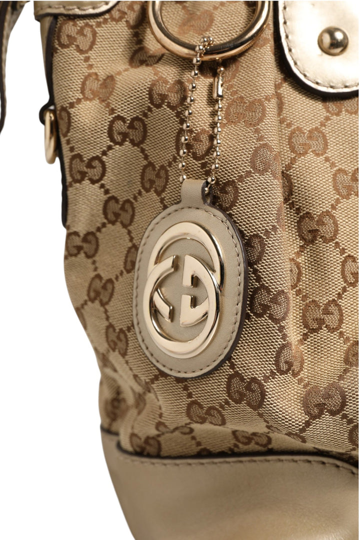 Gucci Canvas Sukey Satchel - RIMODA
