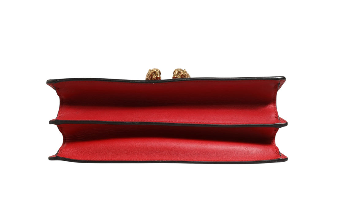 Gucci Dionysus Bamboo Medium Top Handle Bag White Blue Red - RIMODA