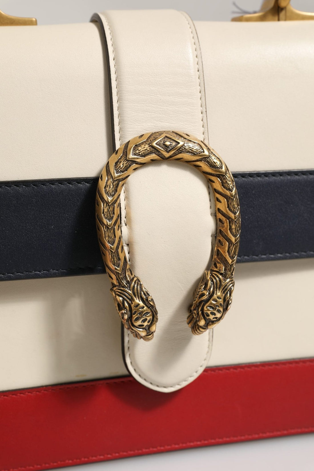 Gucci Dionysus Bamboo Top Handle Bag Colorblock Leather - RIMODA