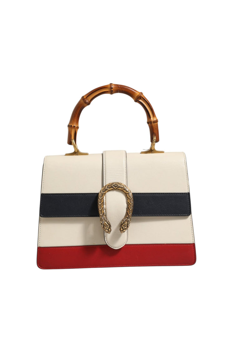 Gucci Dionysus Bamboo Top Handle Bag Colorblock Leather - RIMODA