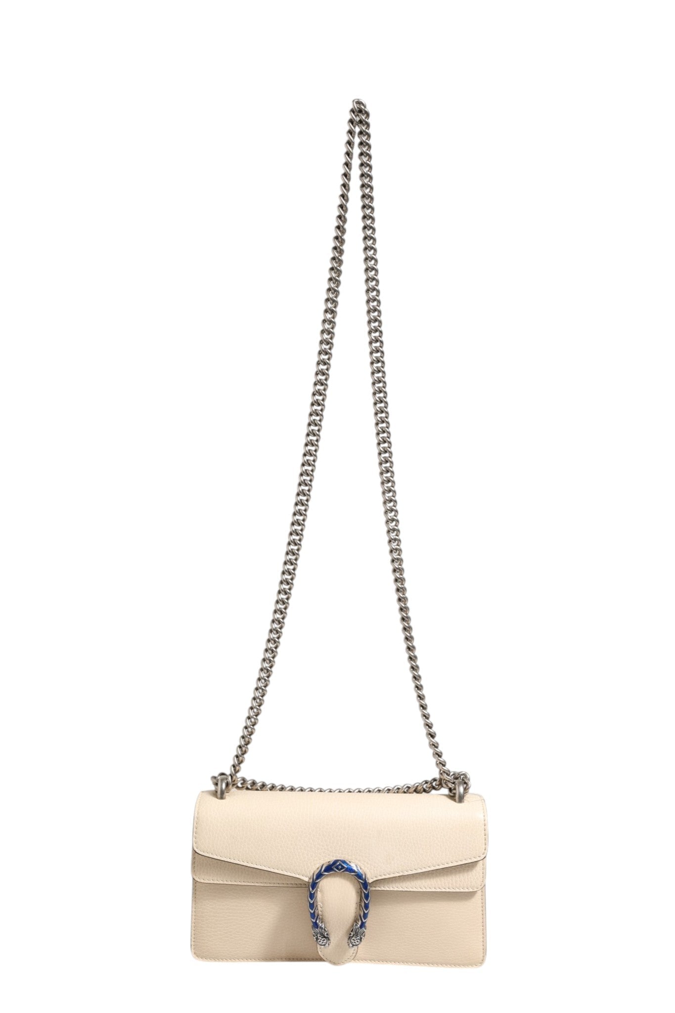 Gucci Dionysus White Leather Handbag - RIMODA