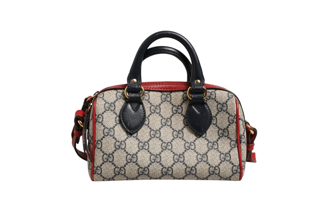 Gucci GG Supreme Mini Boston Bag - RIMODA