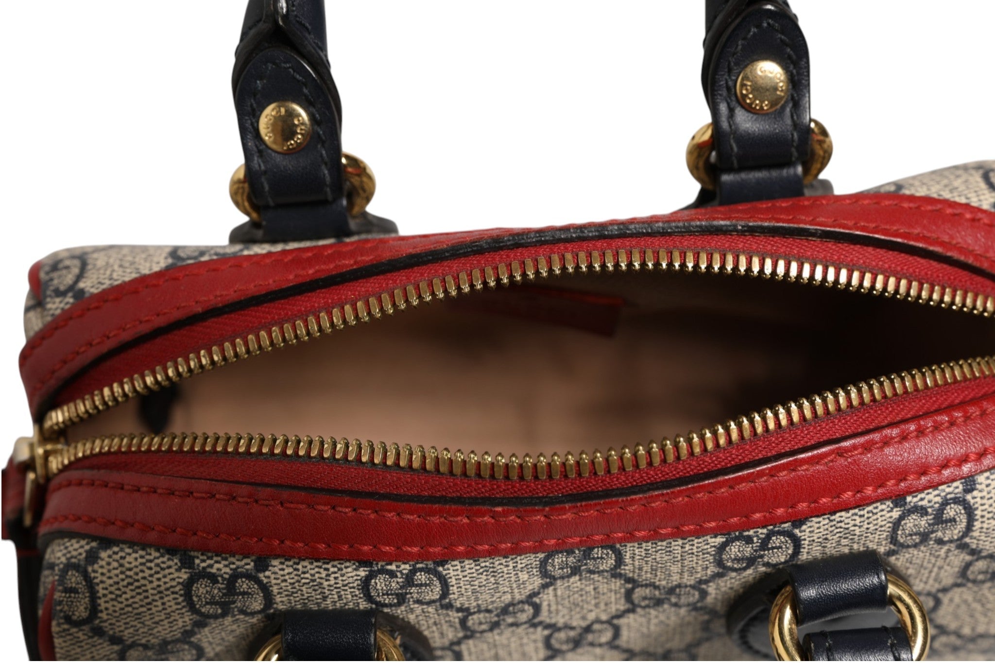 Gucci GG Supreme Mini Boston Bag - RIMODA