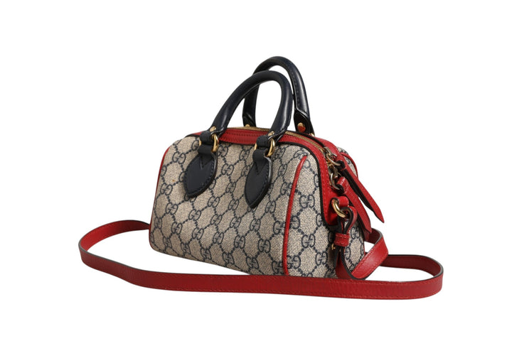 Gucci GG Supreme Mini Boston Bag - RIMODA