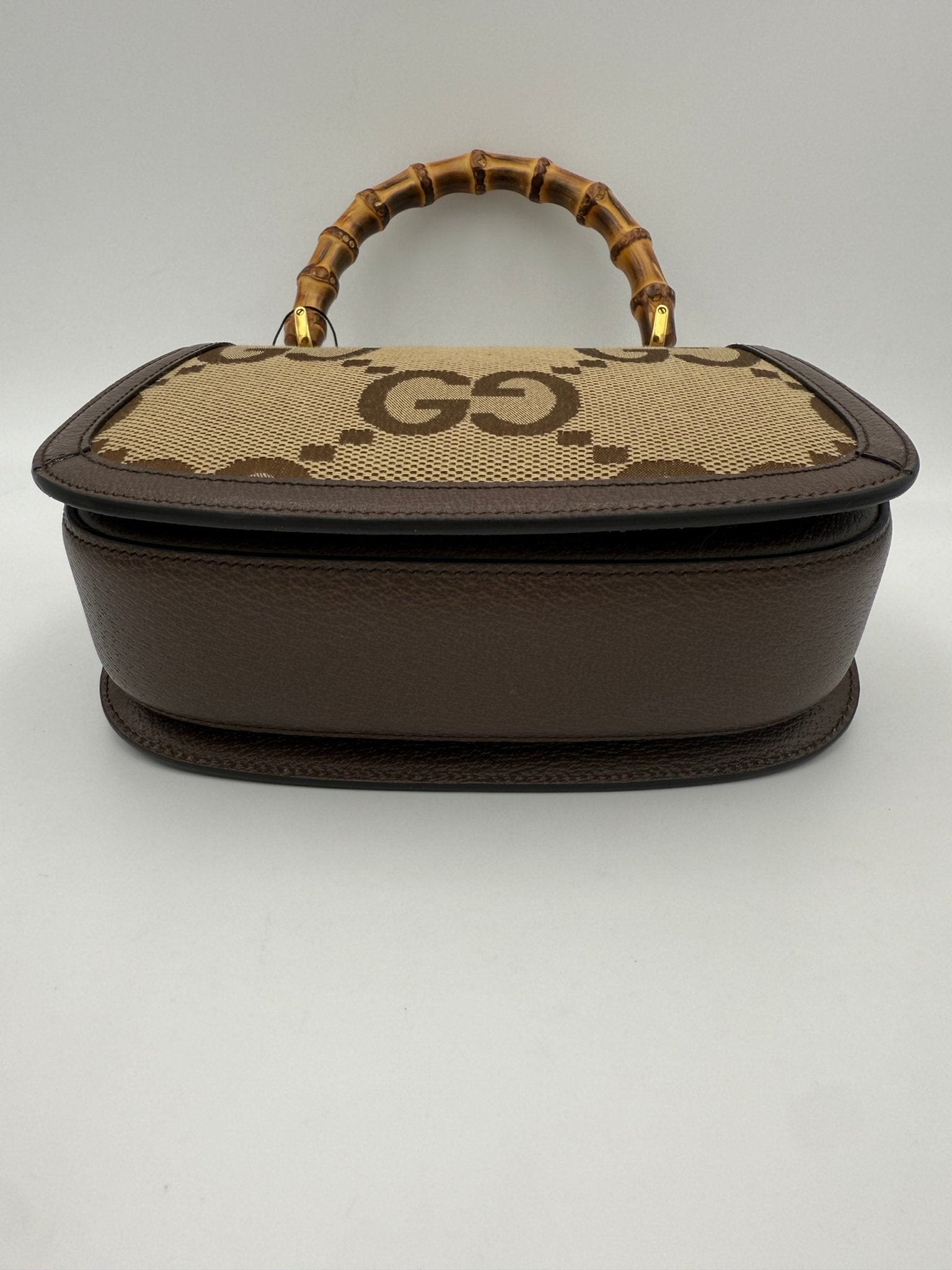 Gucci GUCCI BAMBOO 1947 GG Canvas Handbag - RIMODA
