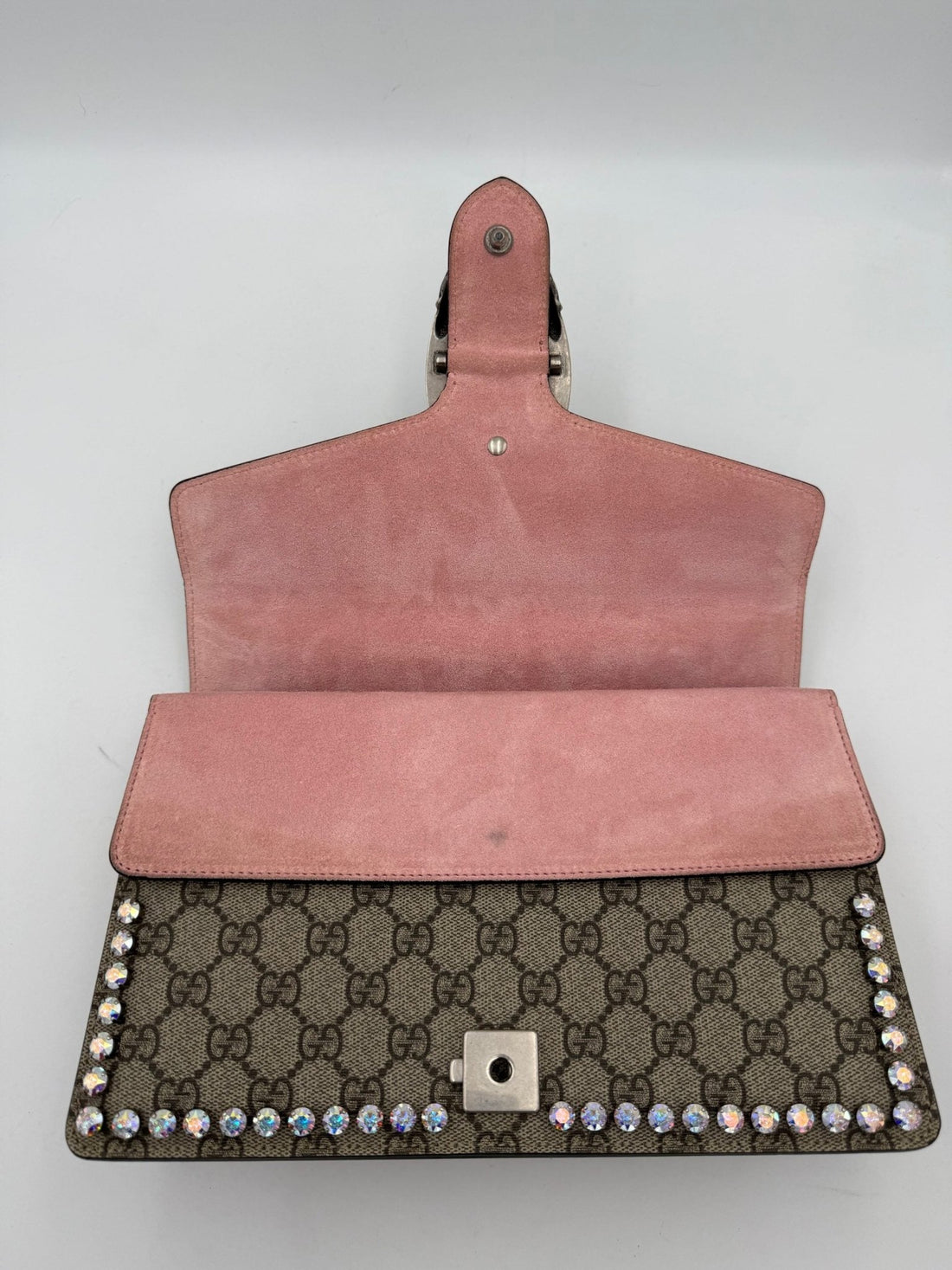 Gucci GUCCI DIONYSUS GG Supreme with Diamantes Handbag - RIMODA