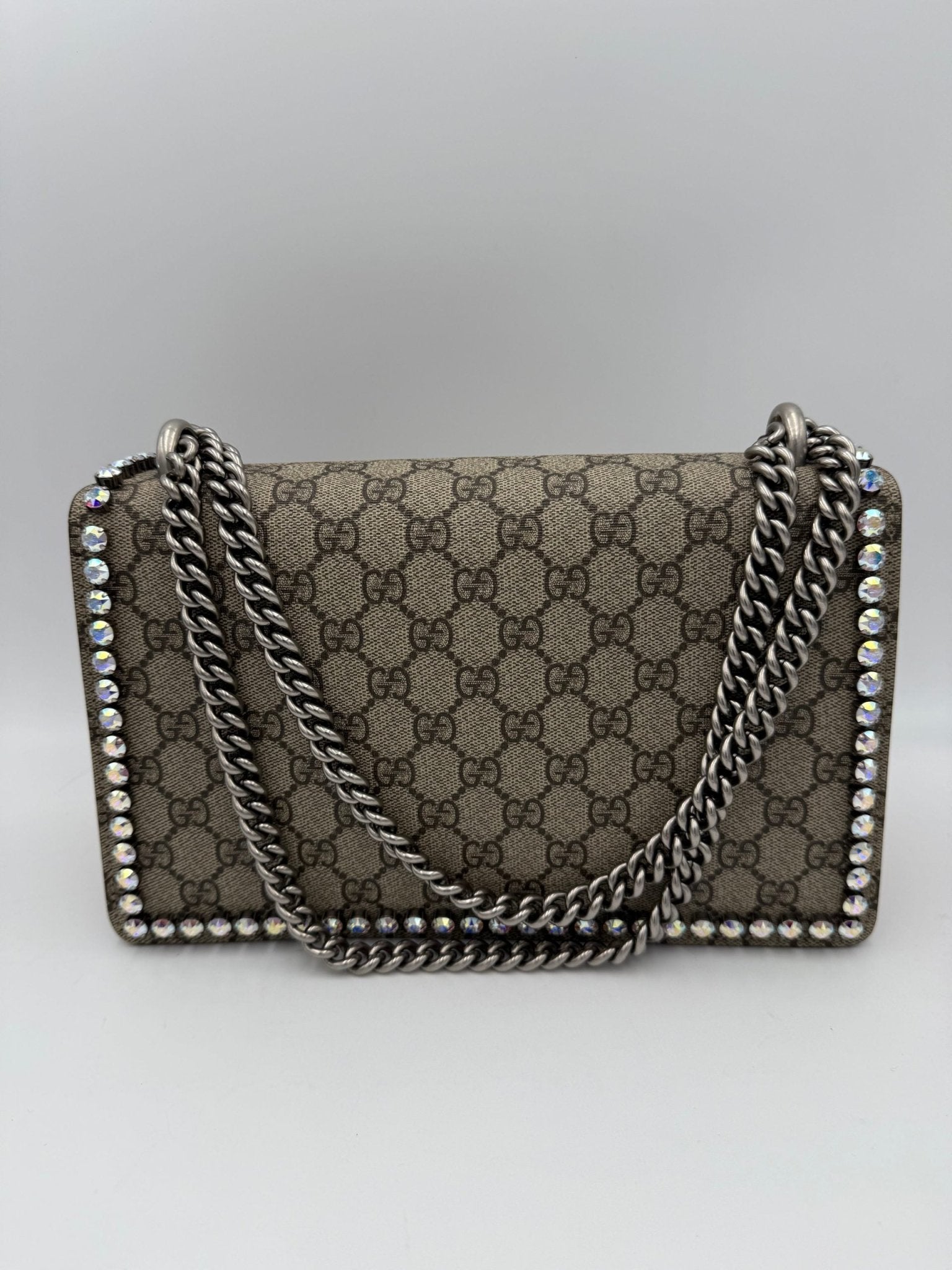 Gucci GUCCI DIONYSUS GG Supreme with Diamantes Handbag - RIMODA