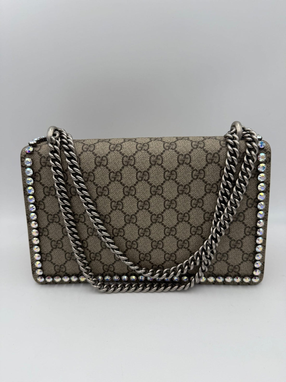 Gucci GUCCI DIONYSUS GG Supreme with Diamantes Handbag - RIMODA