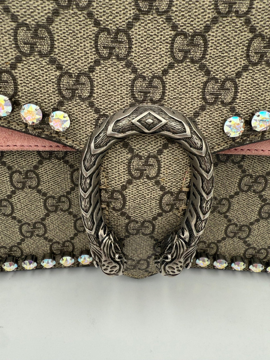 Gucci GUCCI DIONYSUS GG Supreme with Diamantes Handbag - RIMODA