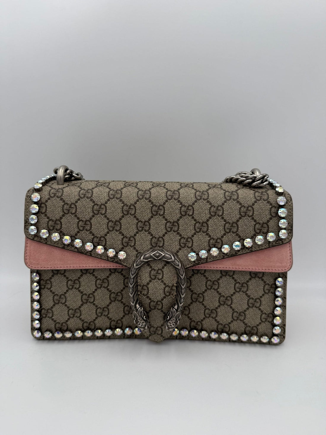 Gucci GUCCI DIONYSUS GG Supreme with Diamantes Handbag - RIMODA