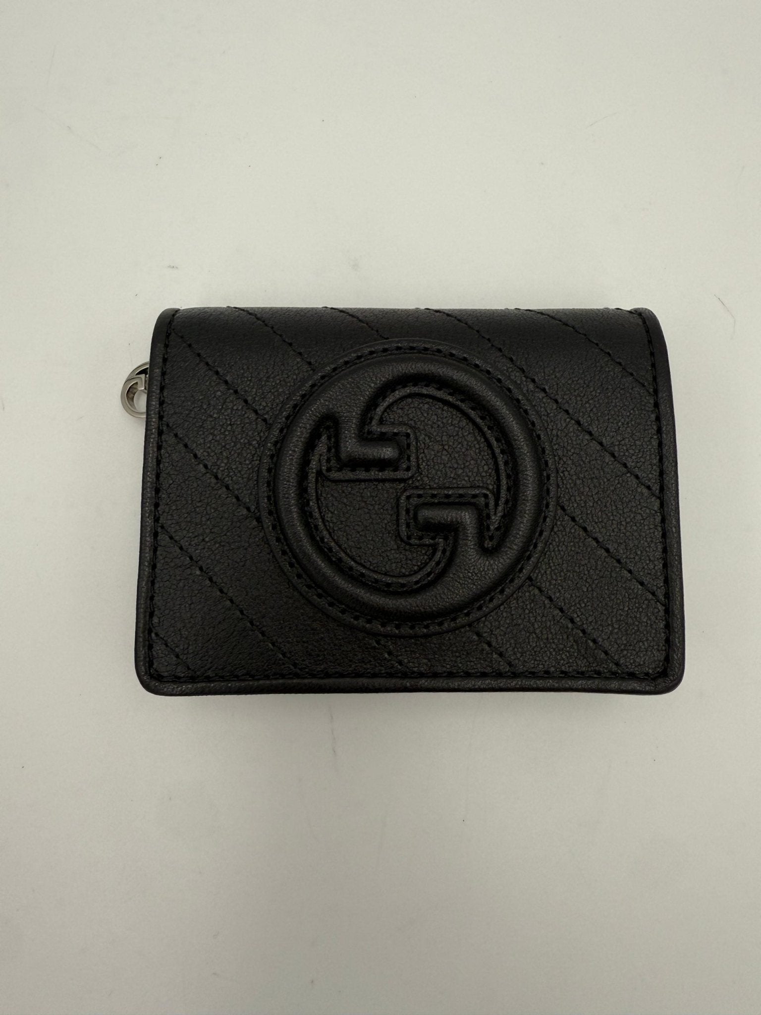 Gucci GUCCI GG BLONDIE Black Compact Wallet - RIMODA