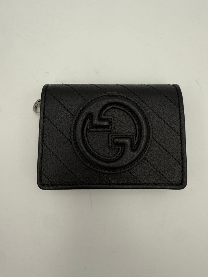 Gucci GUCCI GG BLONDIE Black Compact Wallet - RIMODA