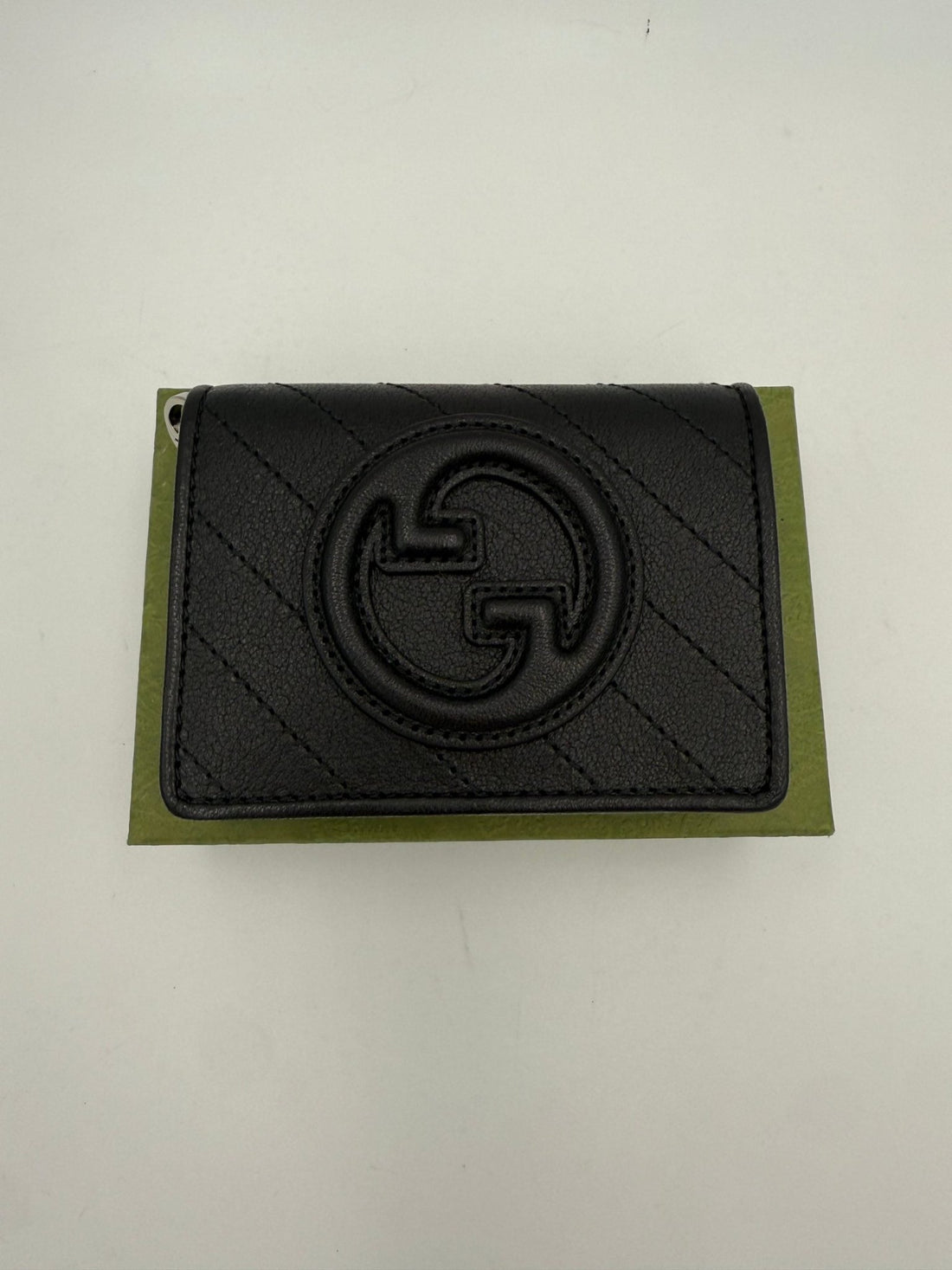 Gucci GUCCI GG BLONDIE Black Compact Wallet - RIMODA