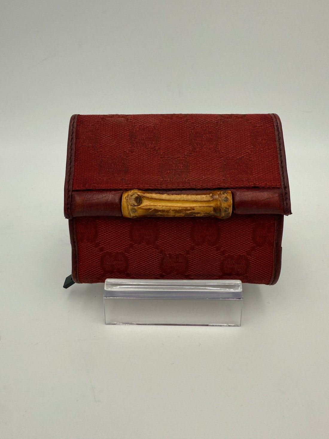 Gucci GUCCI GG Canvas Compact Wallet - RIMODA