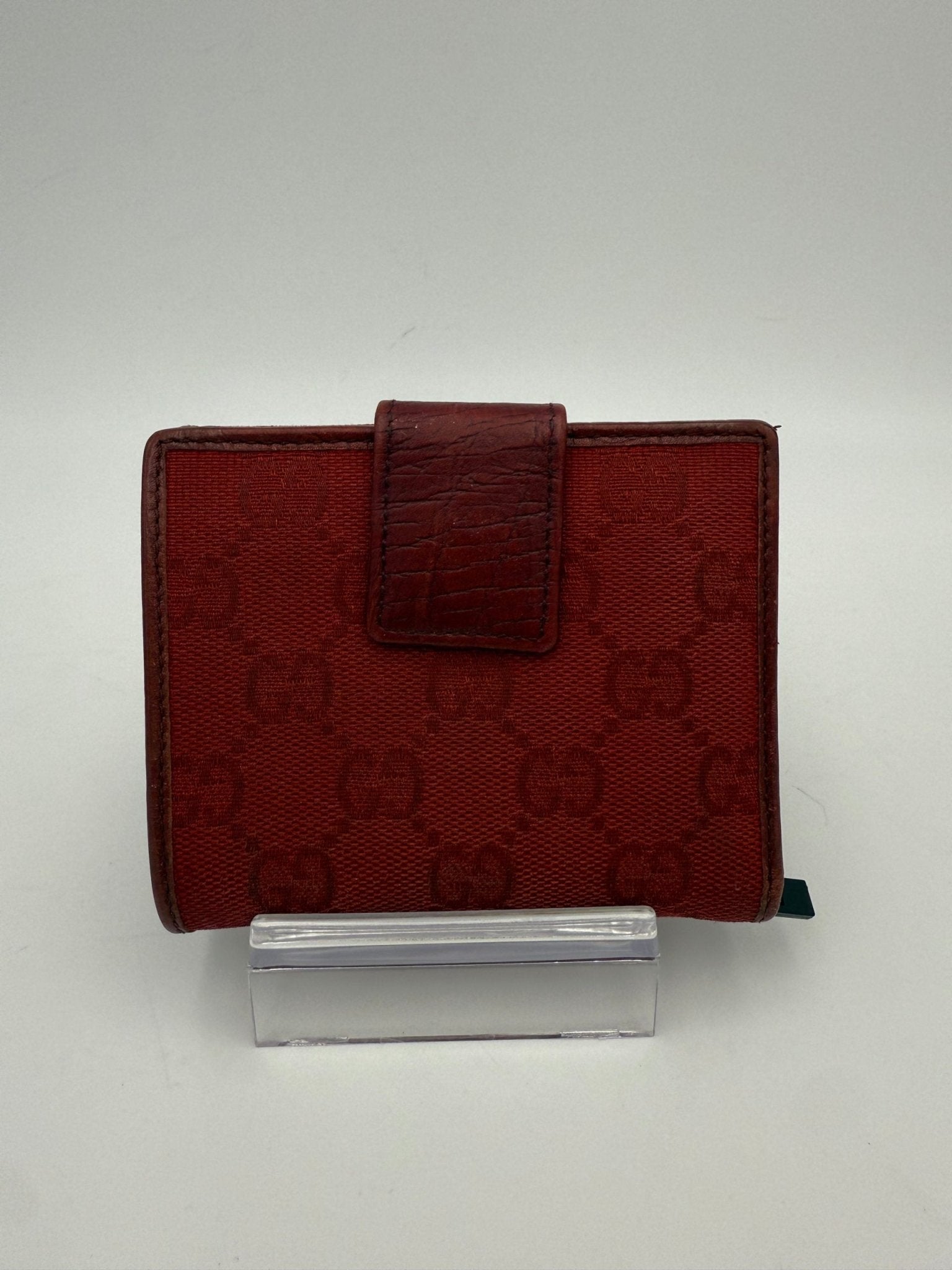 Gucci GUCCI GG Canvas Compact Wallet - RIMODA