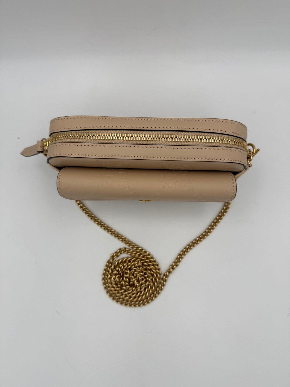 Gucci GUCCI GG Jumbo Beige with Front Pocket Shoulder Bag - RIMODA