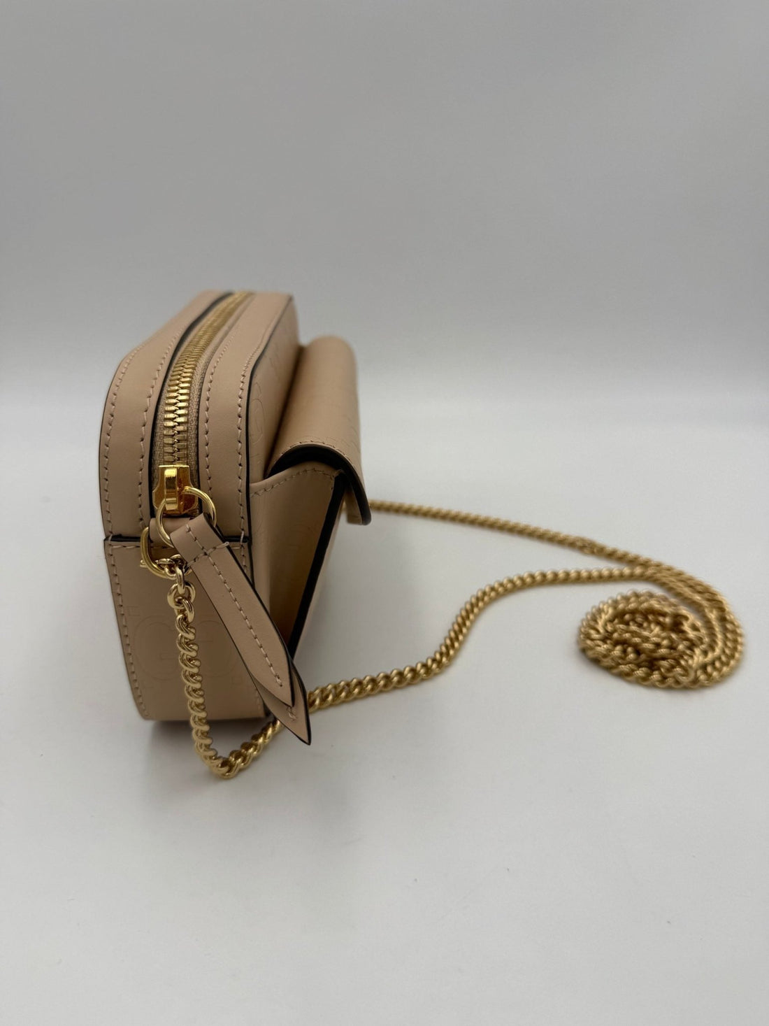 Gucci GUCCI GG Jumbo Beige with Front Pocket Shoulder Bag - RIMODA