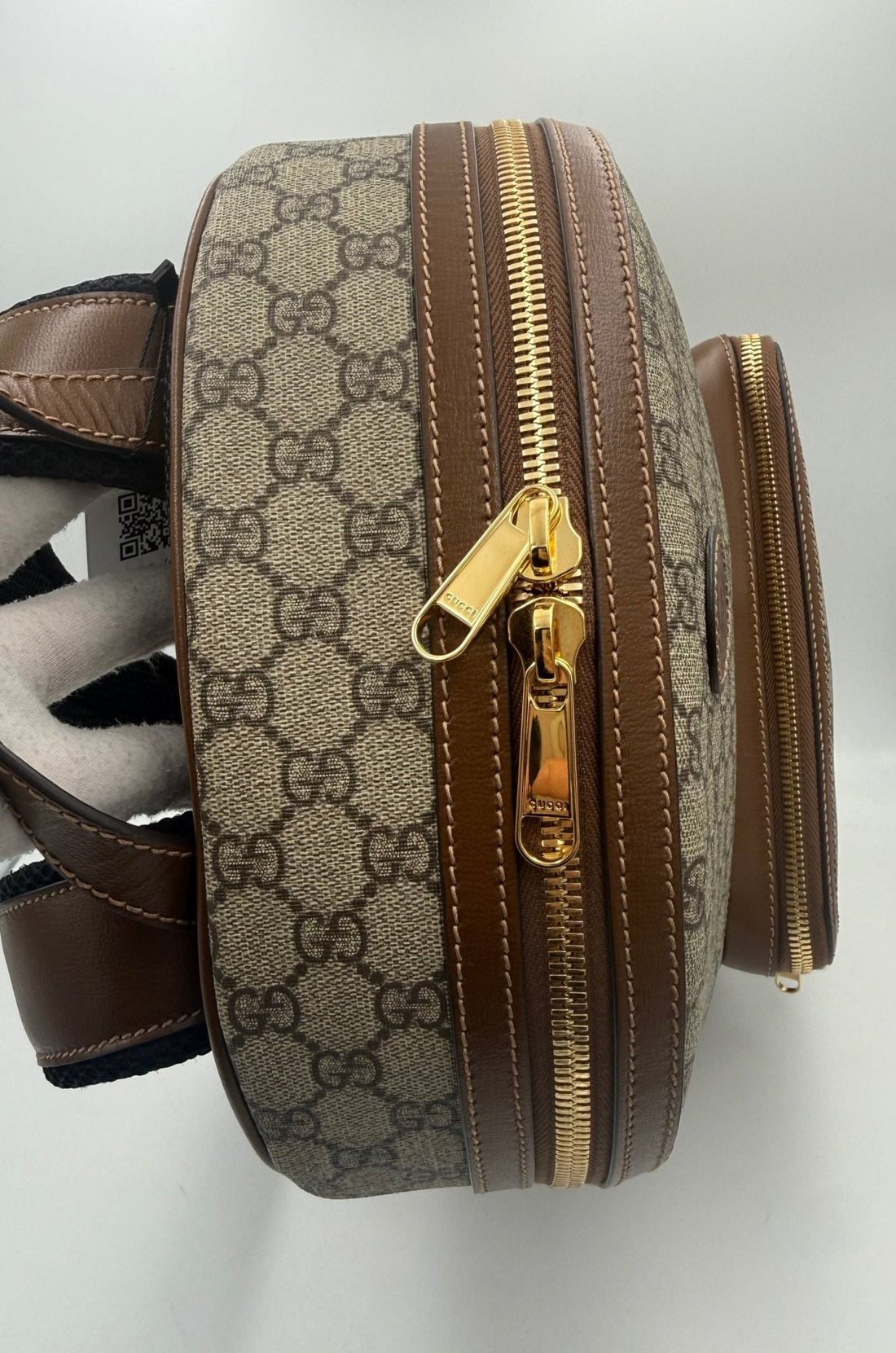 Gucci GUCCI GG Supreme and Leather Backpack - RIMODA