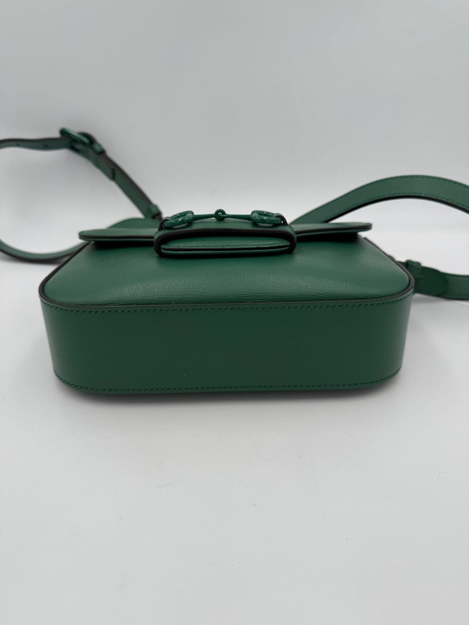 Gucci GUCCI HORSEBIT 1955 Emerald Handbag - RIMODA