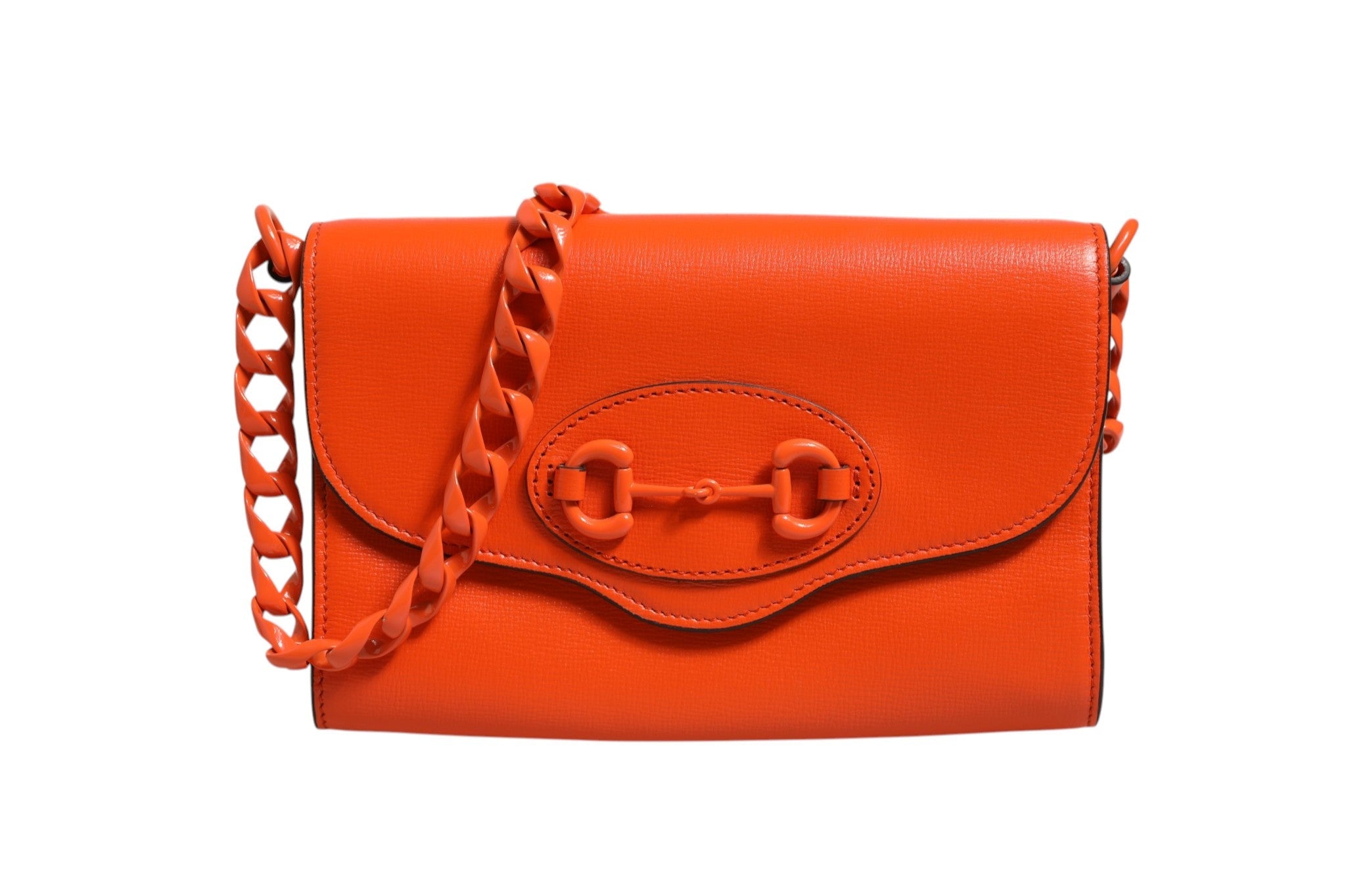 Gucci Horsebit 1955 Enamel Mini Shoulder Bag - RIMODA