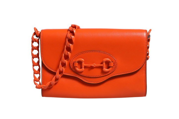 Gucci Horsebit 1955 Enamel Mini Shoulder Bag - RIMODA