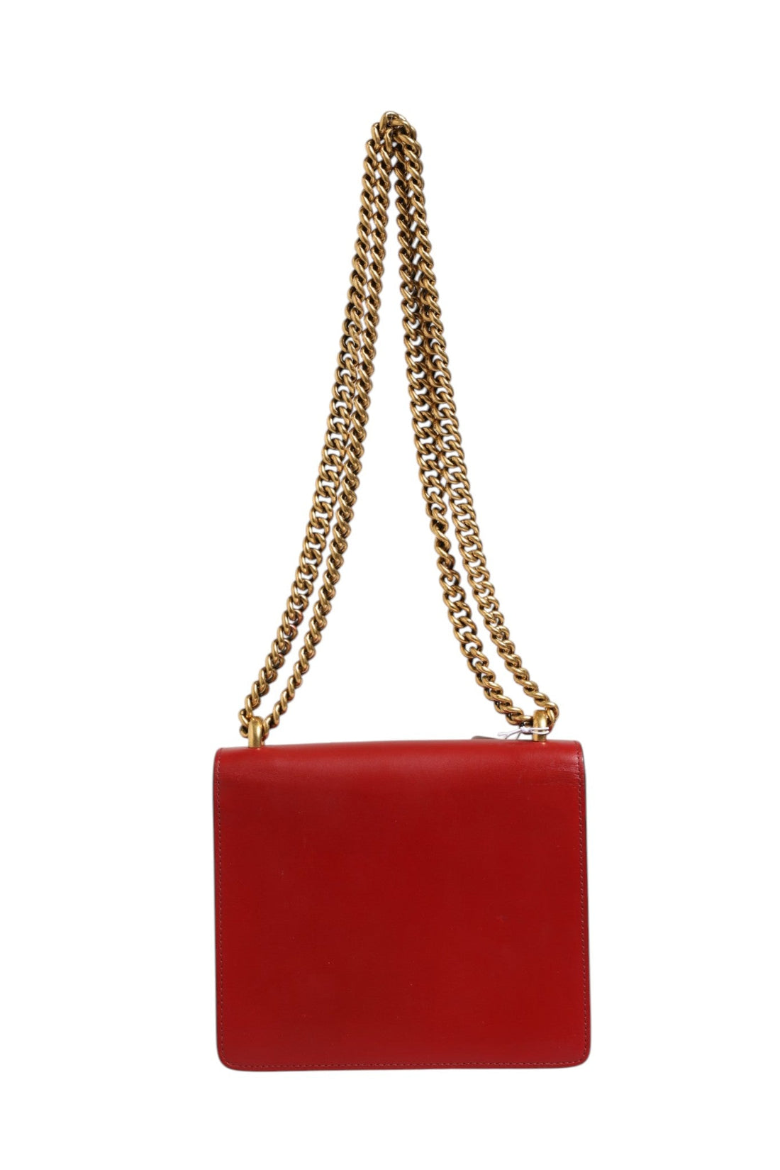 Gucci Marmont small shoulder bag in Rosso Ancora red leather - RIMODA