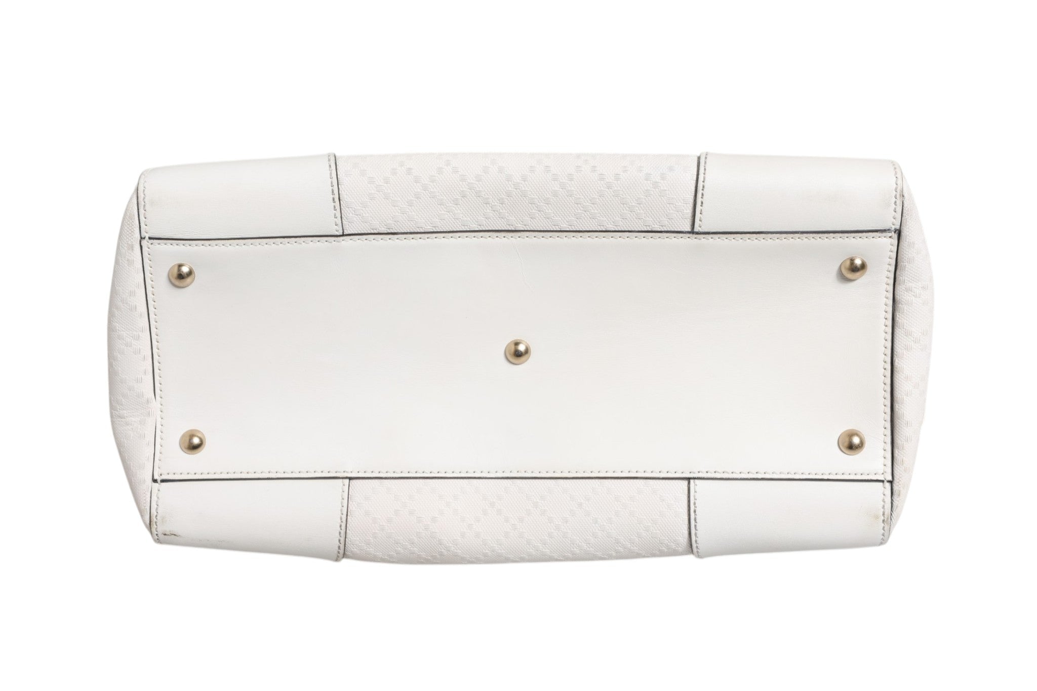 Gucci Medium Diamante Leather Boston Bag - RIMODA