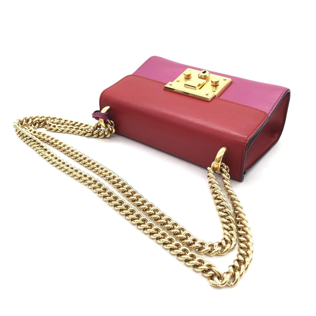 Gucci Padlock Crossbody Shoulder Bag In Pink - RIMODA