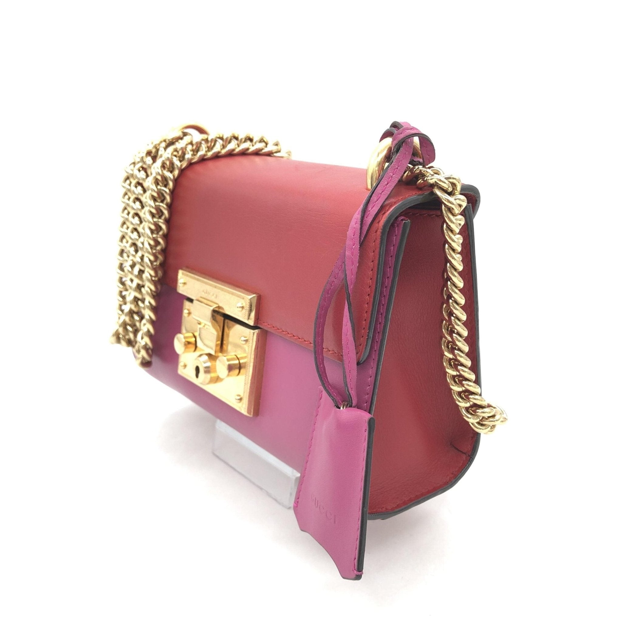 Gucci Padlock Crossbody Shoulder Bag In Pink - RIMODA