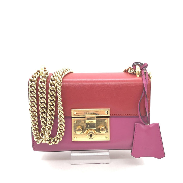 Gucci Padlock Crossbody Shoulder Bag In Pink - RIMODA