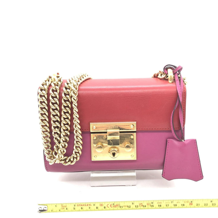 Gucci Padlock Crossbody Shoulder Bag In Pink - RIMODA