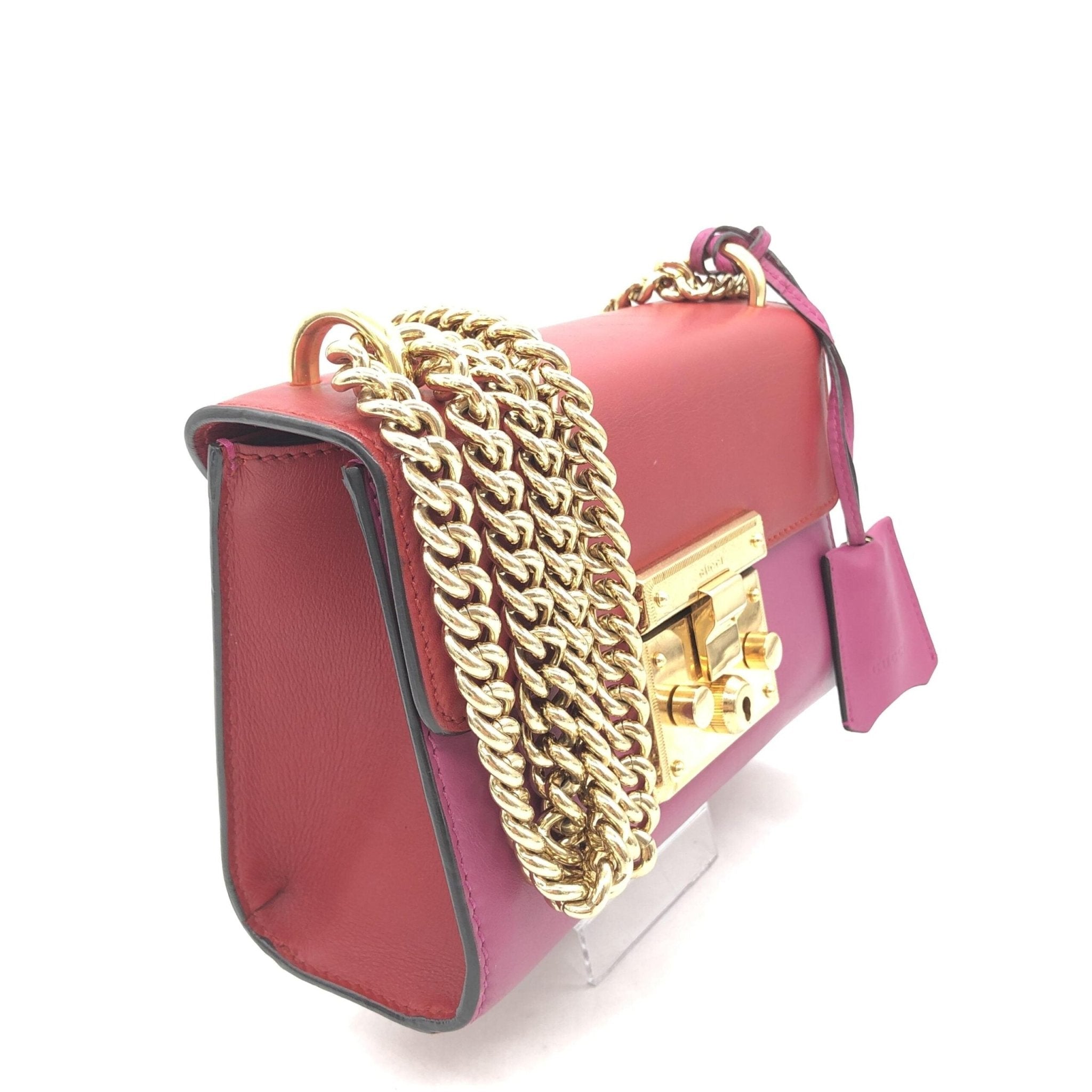 Gucci Padlock Crossbody Shoulder Bag In Pink - RIMODA