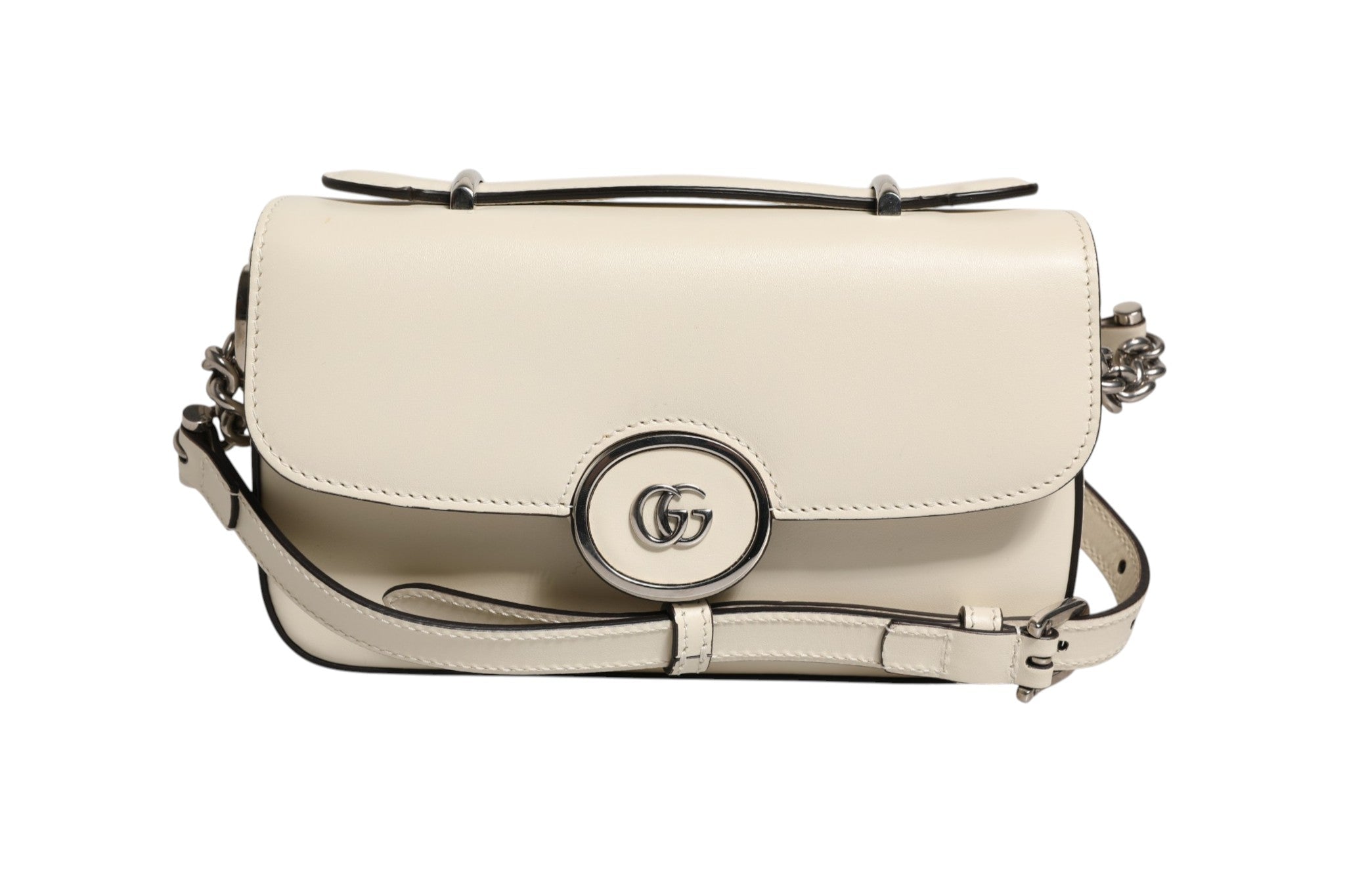 Gucci Petite GG Flap Shoulder Bag - RIMODA