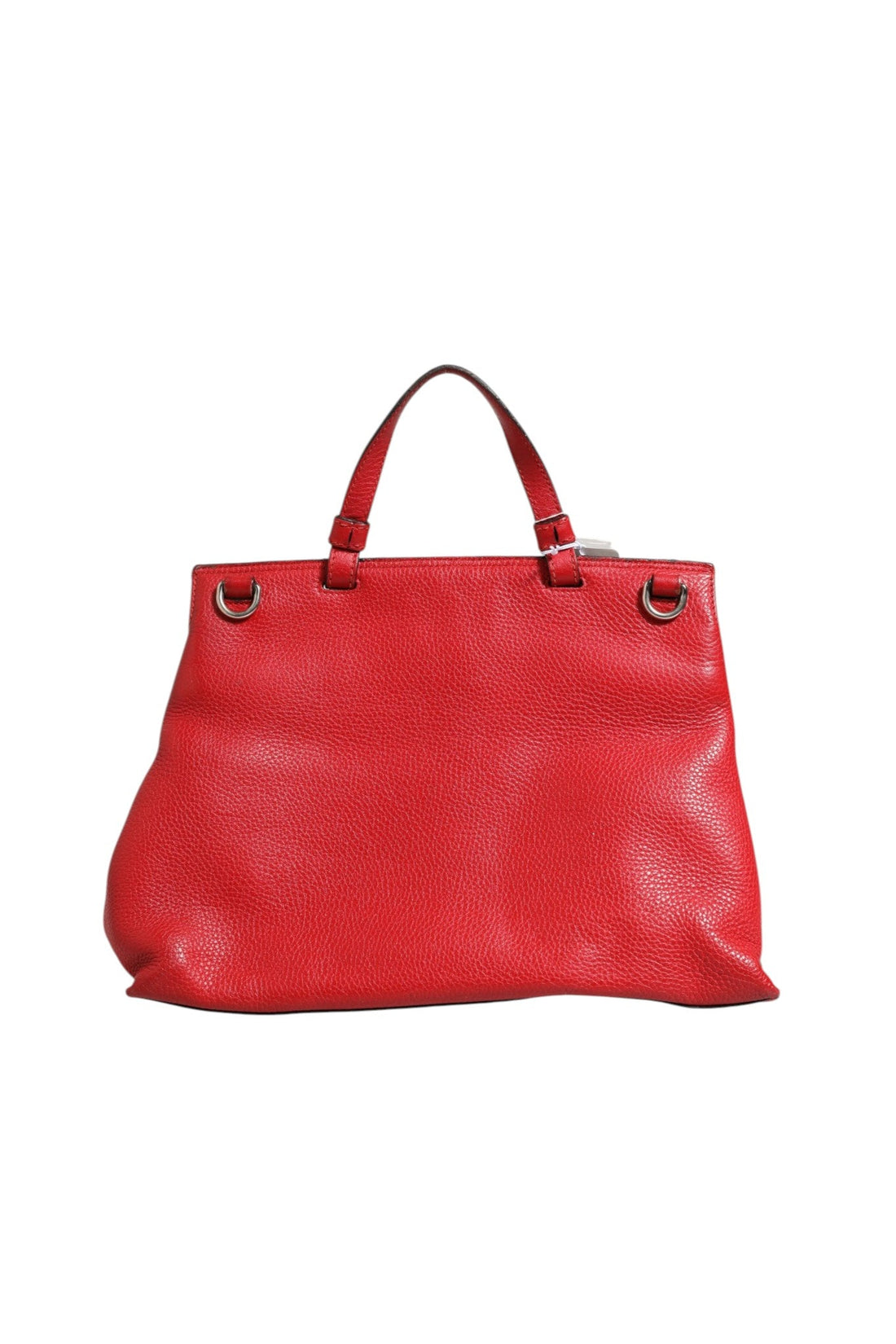 Gucci Red Leather Bamboo Daily Tote Crossbody Bag - RIMODA