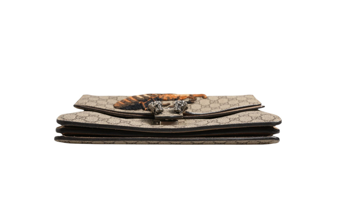 Gucci Supreme Monogram Bee Embroidered Shoulder Bag - RIMODA
