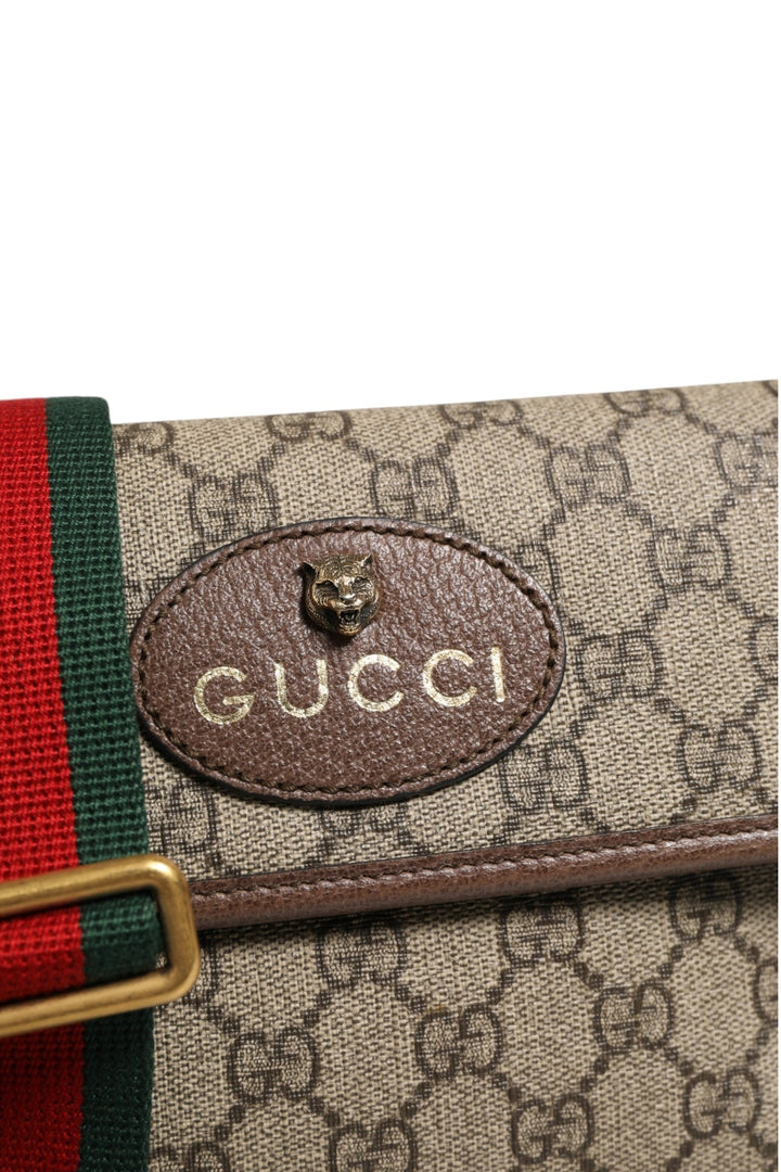 Gucci Supreme Monogram Neo Vintage Web Belt Bag - RIMODA