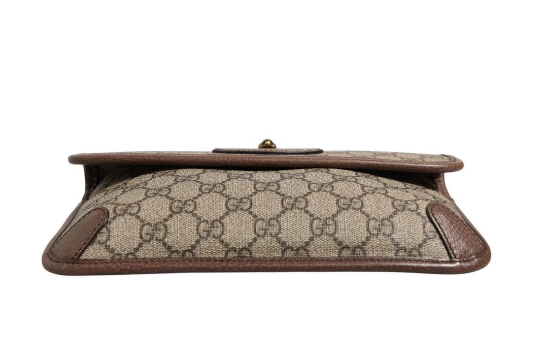 Gucci Supreme Monogram Neo Vintage Web Belt Bag - RIMODA