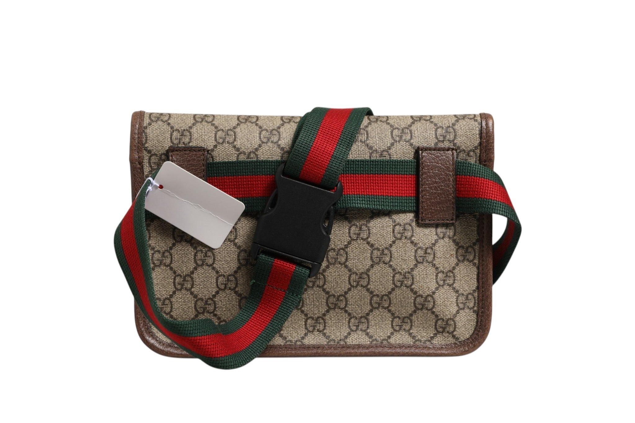 Gucci Supreme Monogram Neo Vintage Web Belt Bag - RIMODA
