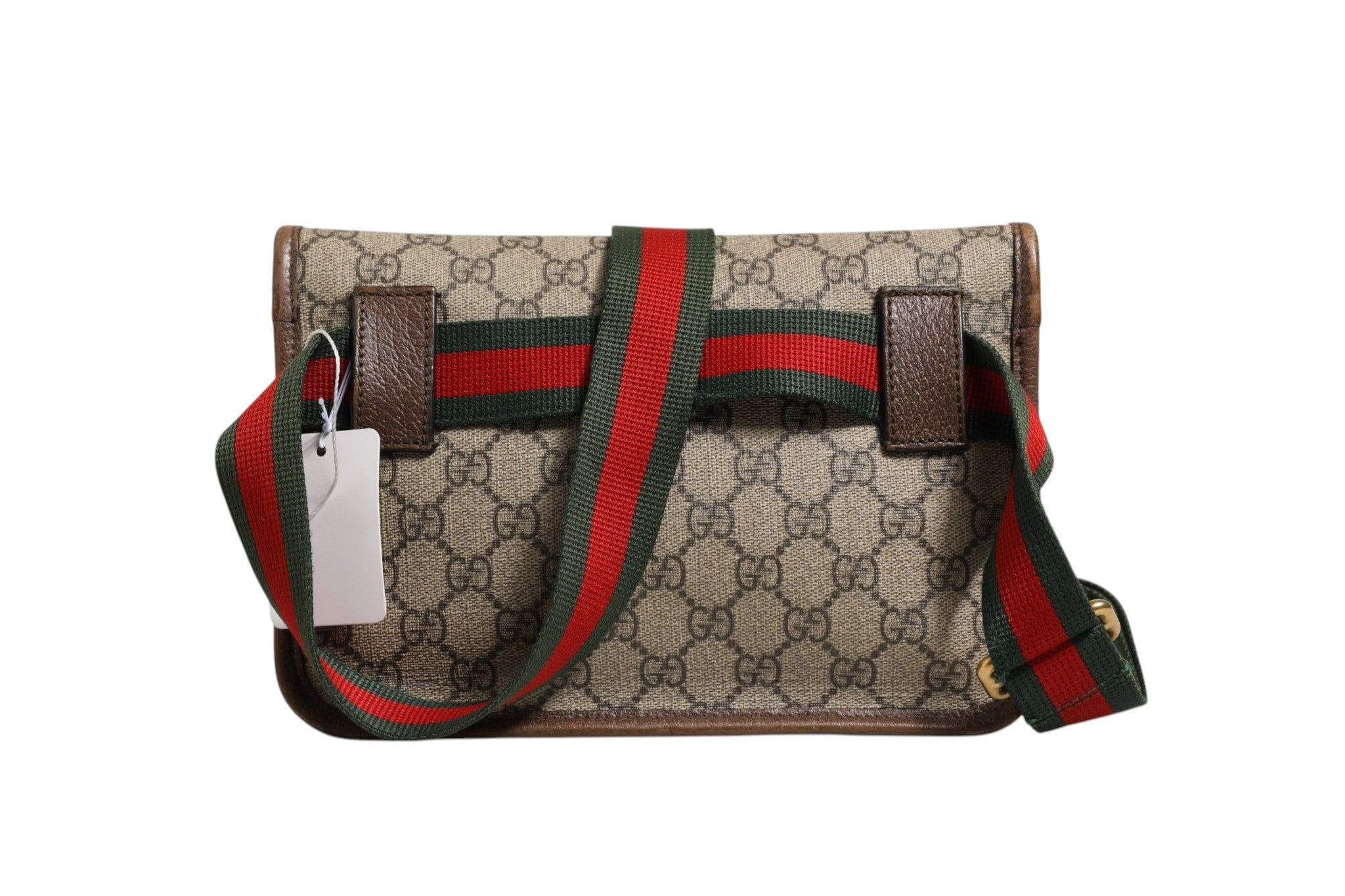 Gucci Supreme Neo Vintage Web Belt Crossbody Bag - RIMODA