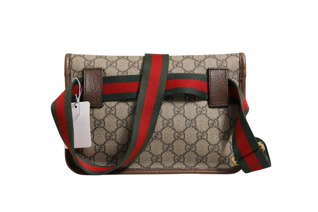 Gucci Supreme Neo Vintage Web Belt Crossbody Bag - RIMODA